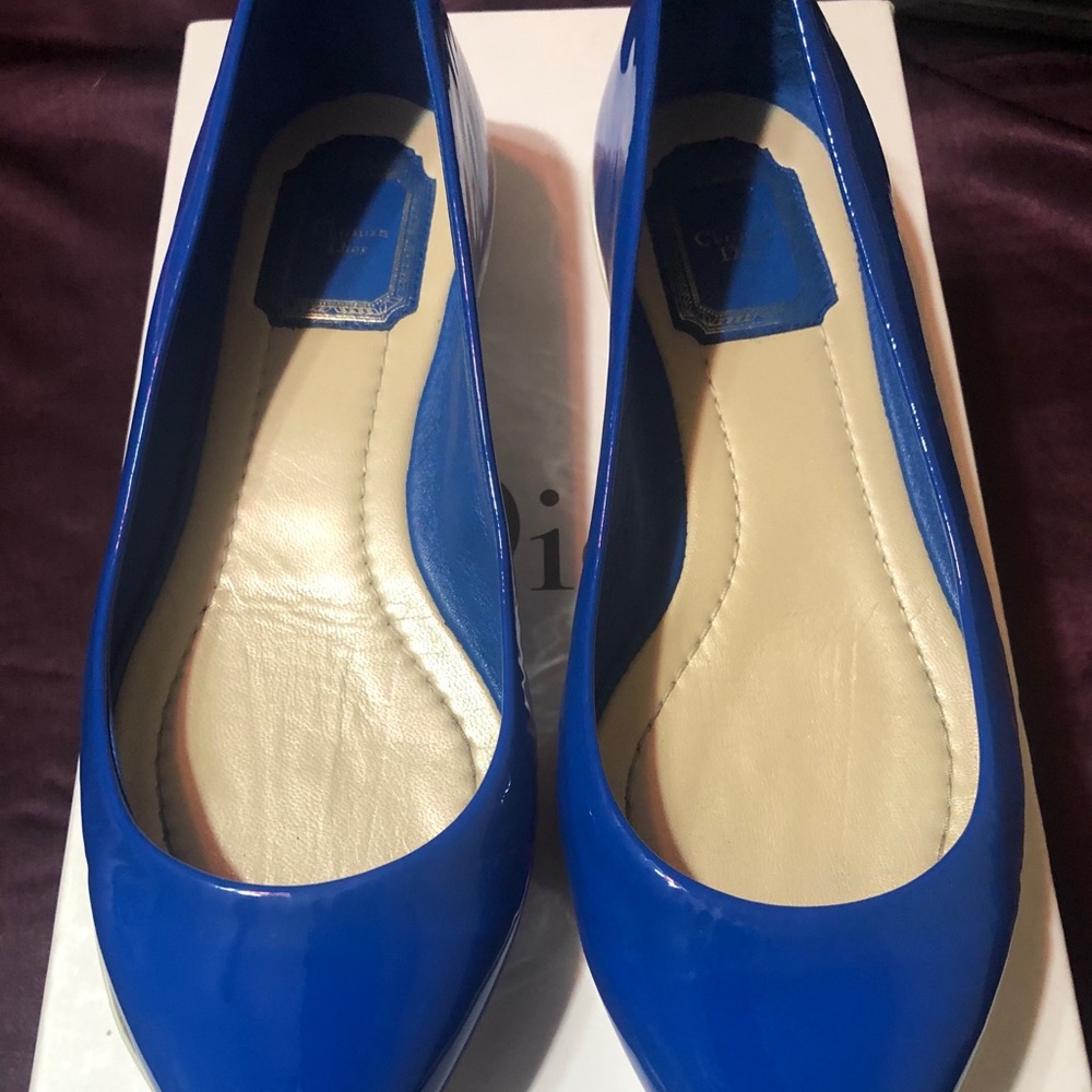 Christian Dior Def Cruise Patent Leather Flats Size 7.5 - Picture 15 of 16
